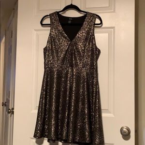 Silver Sparkle Dress
